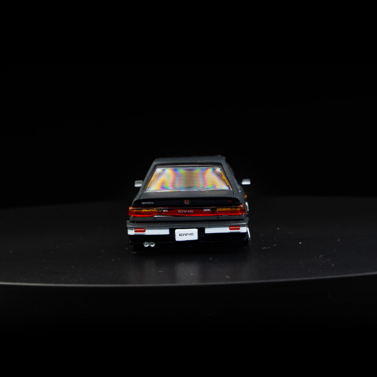 BM Creations x Diecast Social - Honda Civic EF2 1991 - Matte Black (RHD)