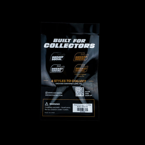 Diecast Social Lapel Pin Blind Bag