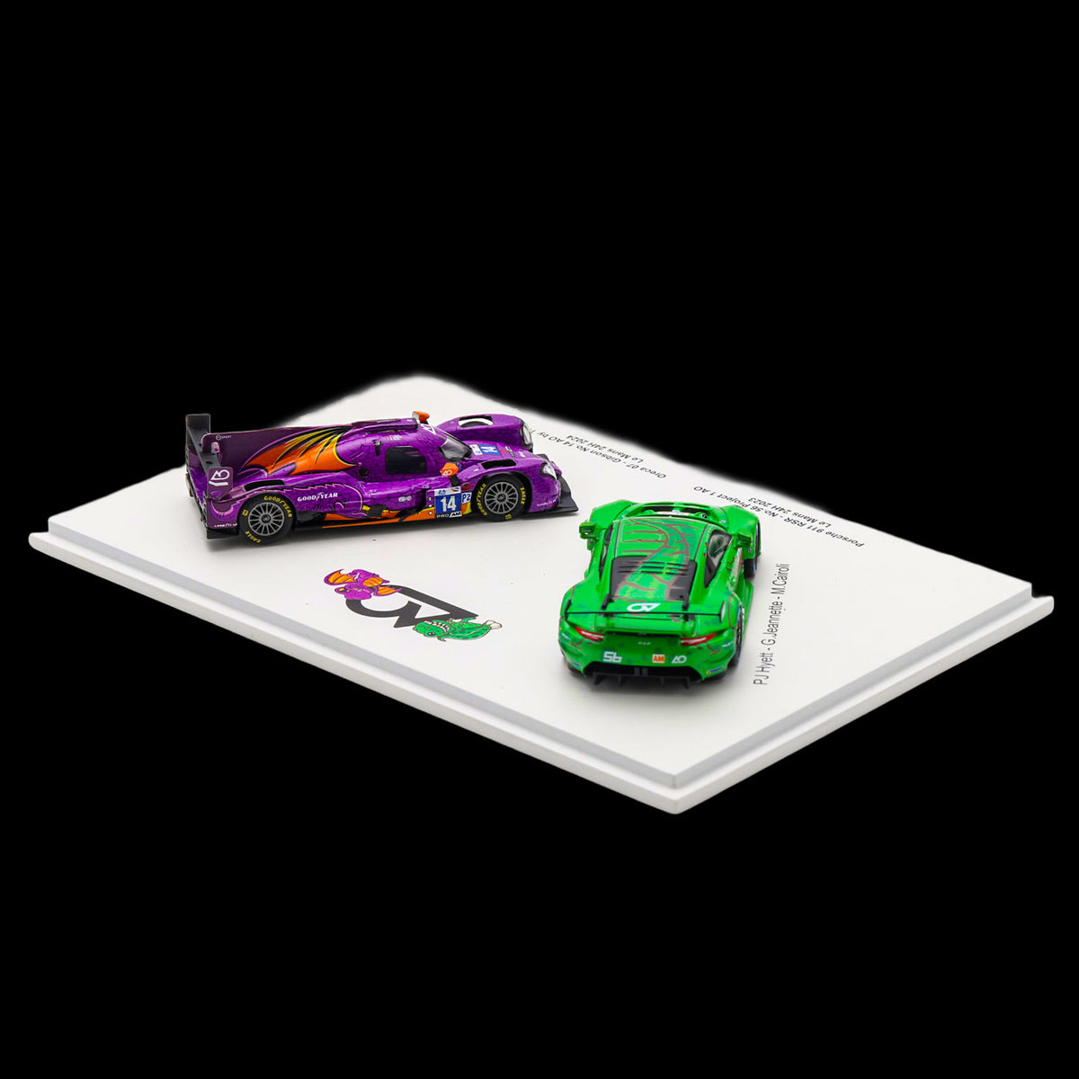 AO Racing Oreca 07 LMP2 "Spike" Le Mans 2024 and 911 GT3 "Rexy" Le Mans 2023 - Set