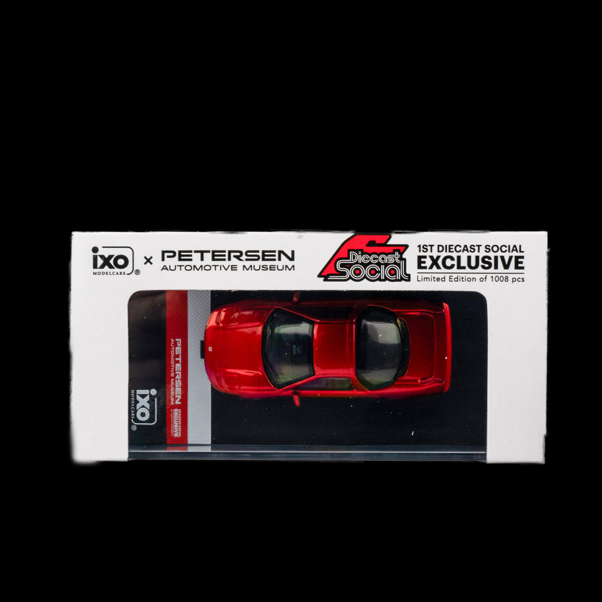 IXO Models x Diecast Social - 1990 Honda NSX - Metallic Red