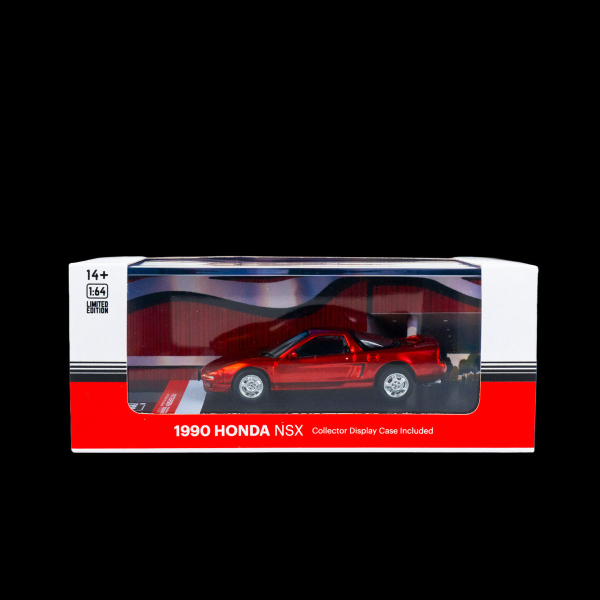 IXO Models x Diecast Social - 1990 Honda NSX - Metallic Red